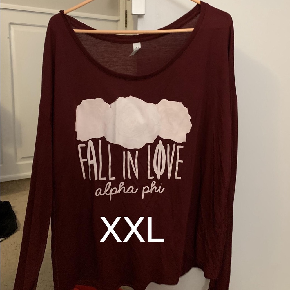 Alpha Phi lightweight long sleeve